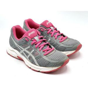Asics Gel Contend 4 Gray Running jogging Athletic Shoes Women's Size 6 T765N